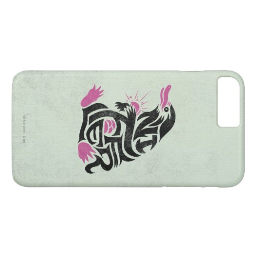 Coques Case-Mate iPhone Graphique de typographie NIFFLER™ (Dos (Horizontal))