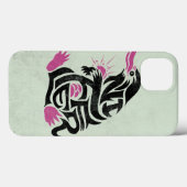 Coques Case-Mate iPhone Graphique de typographie NIFFLER™ (Verso (horizontal))