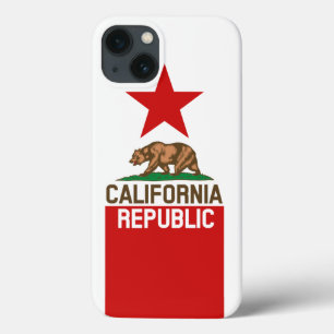 iPhone 13 Coque Graphique Drapeau d'état de Californie dynamique s