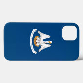 Coques Case-Mate iPhone Graphique Drapeau Dynamique Louisiane sur un (Verso (horizontal))