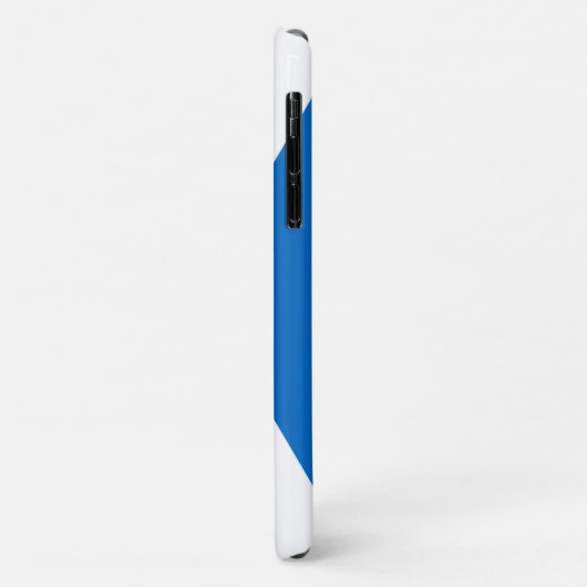 Coques Case-Mate iPhone Graphique du drapeau gras écossais (Dos/Gauche)