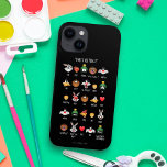 Coques Pour iPhone Graphique Emoji LOONEY TUNES™<br><div class="desc">Ce graphique présente différentes émoticônes de caractères LOONEY TUNES™. Les nouveautés sont : BUGS BUNNY™,  TWEETY™,  MARVIN THE MARTIAN™,  TAZ™,  SYLVESTER™ et DAFFY DUCK™ ! Cliquez sur personnaliser pour modifier la couleur de l'arrière - plan.</div>