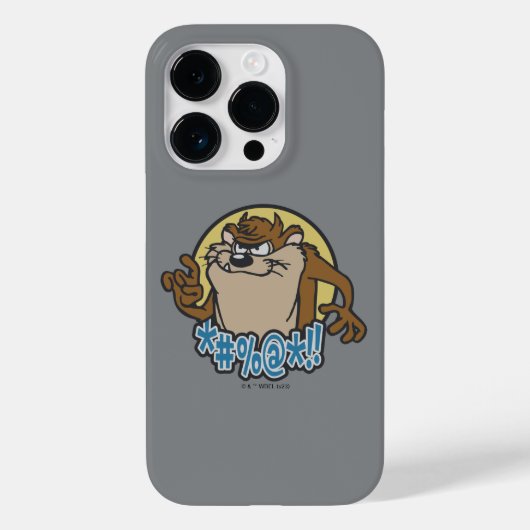 Coques Case-Mate iPhone Graphique en cercle extensible TAZ™ (Verso)