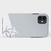 Coques Case-Mate iPhone graphique nucléaire atomique de biohazard de (Dos (Horizontal))