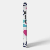 Coques Case-Mate iPhone GRAPHIQUE ROSE ET LA CROIX SAINTE & 💕 IPhone / co (Verso / Gauche)