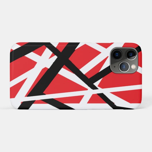 Coques Case-Mate iPhone Graphique rouge, noir et blanc (Dos (Horizontal))