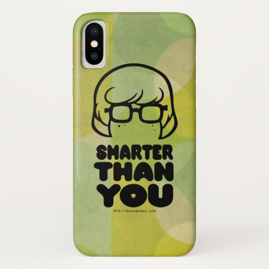 Coques Case-Mate iPhone Graphique Velma "plus intelligent que vous" (Dos)
