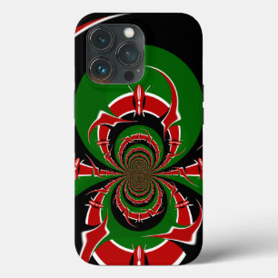 Case-Mate iPhone CASE GRAPHIQUE VERT ROUGE NOIR HAKUNA MATATA