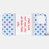 Coques Case-Mate iPhone Graphiques de Bavière moderne (Verso (horizontal))
