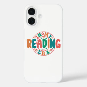 Coques iPhone 16 Graphisme à police ondulée "Dans mon ère de lectur