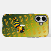 Coques Case-Mate iPhone Graphisme Abeille Grateful Avec Attitude (Verso (horizontal))