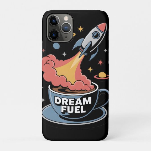 Coques Case-Mate iPhone Graphisme de carburant de rêve : fusée décollant d (Dos)