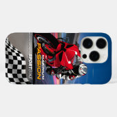 Coques Case-Mate iPhone Graphisme de course de Superbike Passion Maximale  (Verso (horizontal))