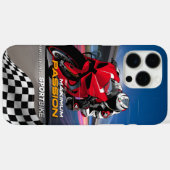 Coques Case-Mate iPhone Graphisme de course de superbike passion maximale (Verso (horizontal))