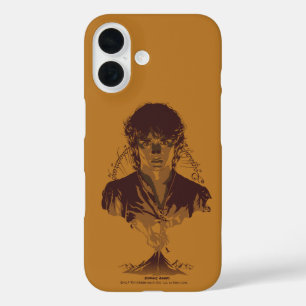Coques iPhone 16 Graphisme de l'inscription Tengwar de FRODO™ MOUNT