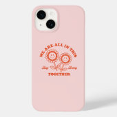 Coques Case-Mate iPhone Graphisme Fleur Joyeux Retro (Verso)