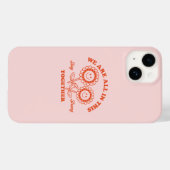 Coques Case-Mate iPhone Graphisme Fleur Joyeux Retro (Verso (horizontal))