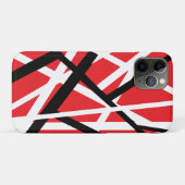 Coques Case-Mate iPhone graphisme rouge, noir et blanc (Dos (Horizontal))