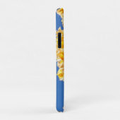 Coques Case-Mate iPhone Grappe de Fleur Tropicale de Bougainvillée Dorée (Dos/Droite)