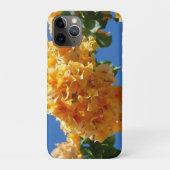 Coques Case-Mate iPhone Grappe de Fleur Tropicale de Bougainvillée Dorée (Dos)