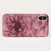 Coques Case-Mate iPhone Grappe florale Mauve Dahlias (Dos (Horizontal))