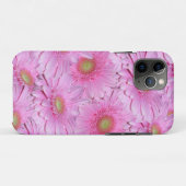 Coques Case-Mate iPhone Grappe rose de fleurs de Gerbera,   (Dos (Horizontal))