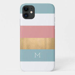 Case-Mate iPhone Case Gras Moderne Gras Gris Monogrammes