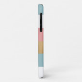 Coques Case-Mate iPhone Gras Moderne Gras Gris Monogrammes (Dos/Gauche)