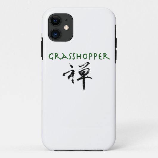 Coques Case-Mate iPhone Grasshopper avec le symbole "Zen" (Dos)