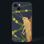 iPhone 13 Coque Grasshopper en Grass vert sur Arrière - plan bleu<br><div class="desc">Le vert profond de l'herbe dans ce tableau se fond parfaitement avec l'arrière - plan bleu, créant une sensation de soirée dans cette pièce de Nina Tenser. Les deux couleurs contrastent avec le pâle de la sauterelle. Les amoureux de la nature devraient acheter cette pièce et la placer sur leur...</div>