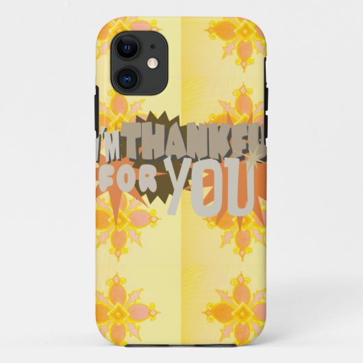 Coques Case-Mate iPhone Gratitude profonde : "Merci pour vous" avec amour, (Dos)
