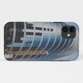 Coques Case-Mate iPhone gratte-ciel en verre de Dubaï (Dos (Horizontal))