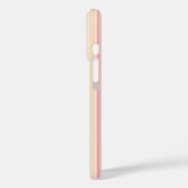 Coques Case-Mate iPhone Gratté rose et jaune (Verso / Gauche)