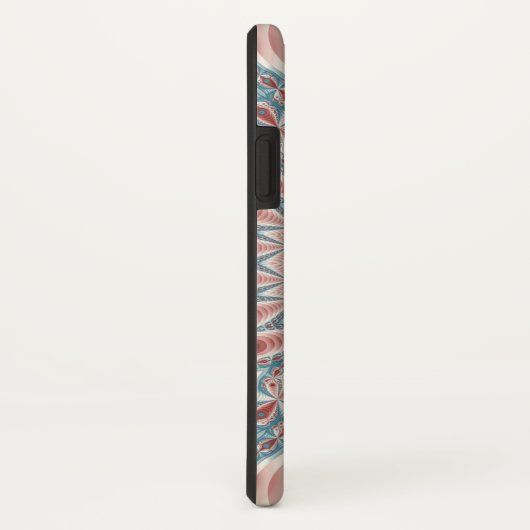 Coques Case-Mate iPhone Grattez moderne Kaleidoscope Mandala art fractal (Dos/Droite)