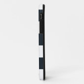 Coques Case-Mate iPhone Gravé (blanc et noir) (Dos/Gauche)