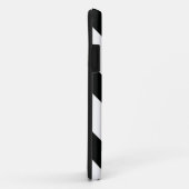 Coques Case-Mate iPhone Gravé (noir et blanc) | Diagonal) Toute taille per (Dos/Droite)