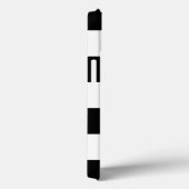 Coques Case-Mate iPhone Gravé (noir et blanc) | Horizontal) personnalisabl (Verso / Droite)