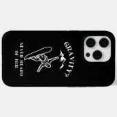 Coques Case-Mate iPhone Gravité ? Jamais entendu parler d'elle (Verso (horizontal))