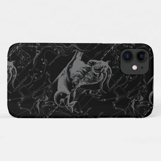 Coques Case-Mate iPhone Gravure 1690 de Hevelius de constellation de (Dos (Horizontal))