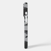Coques Case-Mate iPhone Gray Camouflage Personalized (Verso / Gauche)