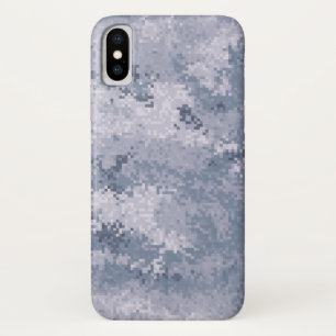Coque iPhone X Gray Digi Camo