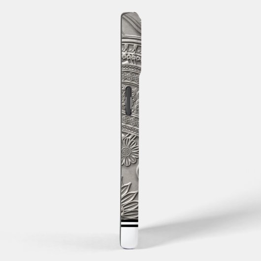 Coques Case-Mate iPhone Gray Floral Damask Custom Samsung (Verso / Droite)