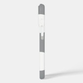 Coques Case-Mate iPhone Gray Polka Dots, Polka Dot Pattern, Dots (Verso / Gauche)