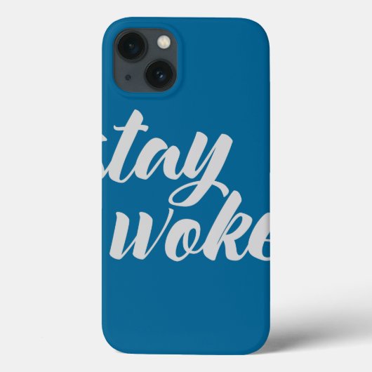 Coques Case-Mate iPhone Gray Stay Woke (Verso)