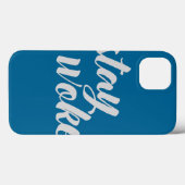 Coques Case-Mate iPhone Gray Stay Woke (Verso (horizontal))
