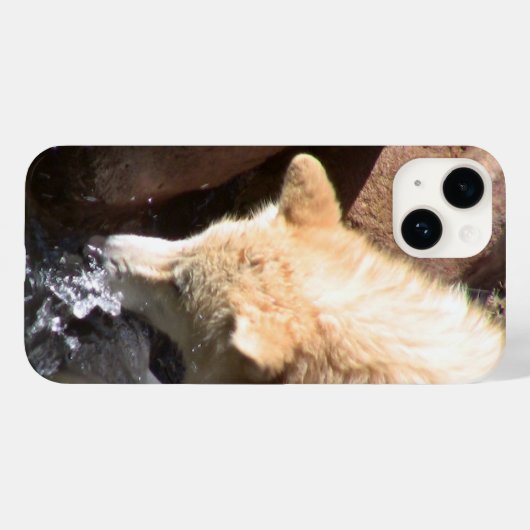 Coques Case-Mate iPhone Gray Wolf Iphone Case (Verso (horizontal))