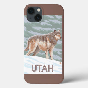 Case-Mate iPhone Case Gray Wolf StandingUtah