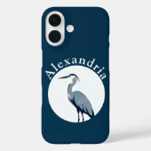 Coques Case-Mate iPhone Great Blue Heron Logo (Verso)