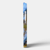 Coques Case-Mate iPhone Great Grey Owl & Fence Wildlife Photo Portrait (Verso / Gauche)