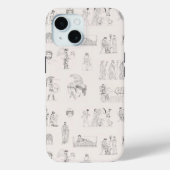 Coques Case-Mate iPhone Grèce antique Classique Histoire grecque Motif (Verso)